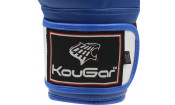Перчатки боксерские KouGar KO300-12, 12oz, синий