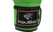 Перчатки боксерские KouGar KO500-10, 10oz, зеленый
