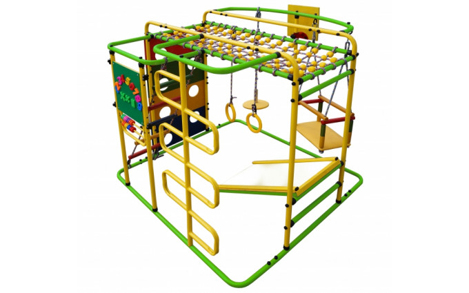 Спортивно-игровой комплекс Формула здоровья Мурзилка-S (салатовый радуга)