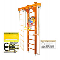 Шведская стенка Kampfer Wooden Ladder Ceiling Basketball Shield (№3 Классический Стандарт)