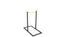 Турник Воркаут Kampfer Mobile Crossbar First Step Workout 2-9 (Черно-желтый)