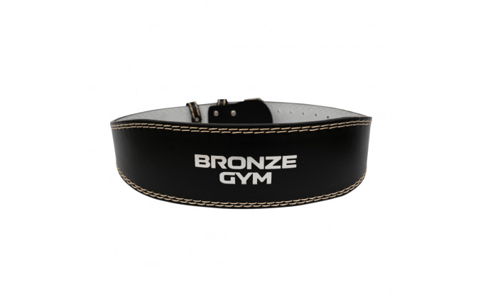 Пояс атлетический BRONZE GYM натуральная кожа 115 см