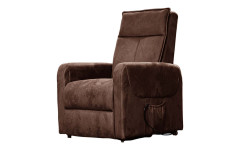 Массажное кресло-реклайнер EGO Lift Chair 4004 Шоколад