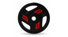 Диск обрезиненный c хватом UNIX Fit PRO 25 кг, 51 мм