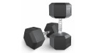 Гантель гексагональная UNIX Fit обрезиненная 27,5 кг / шт.