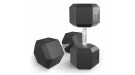 Гантель гексагональная UNIX Fit обрезиненная 32,5 кг / шт.