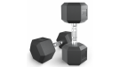 Гантель гексагональная UNIX Fit обрезиненная 15 кг / шт